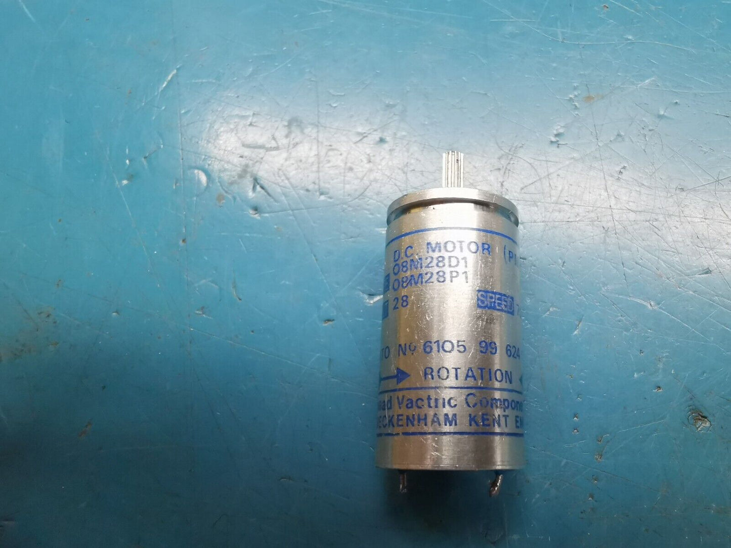 Muirhead Military Grade DC Motor 7000 RPM 28v 08M28D1