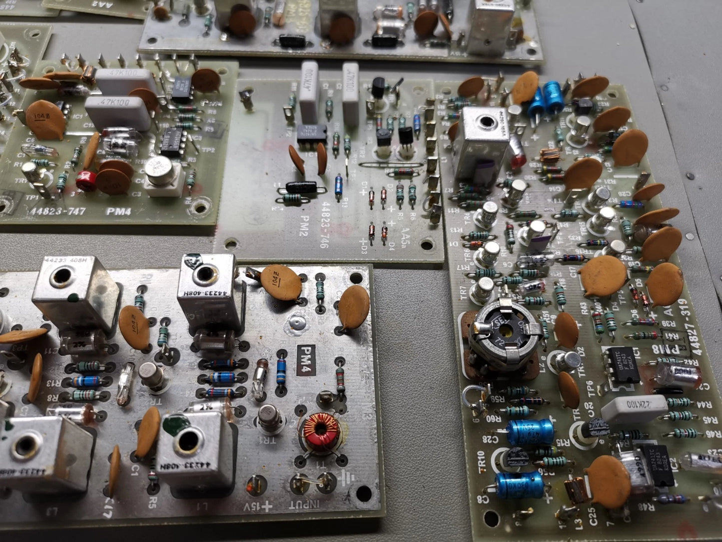 Various Marconi TF 2370 Spectrum Analyzer PCB
