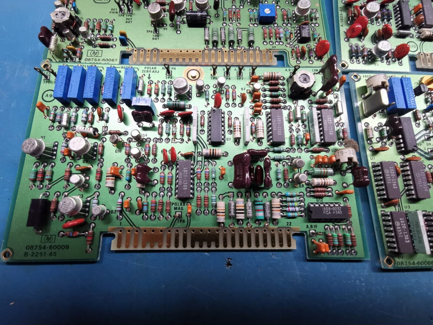 HP 8754A Network Analyzer 4-1300Mhz PCB Joblot