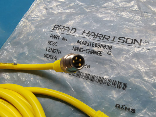 M8 Nano Cable Change Cable Male Female Cable 4 pin 3m Brad Harrison