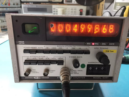 Systron Donner 6057 Frequency Counter 18GHz Input RF Parts