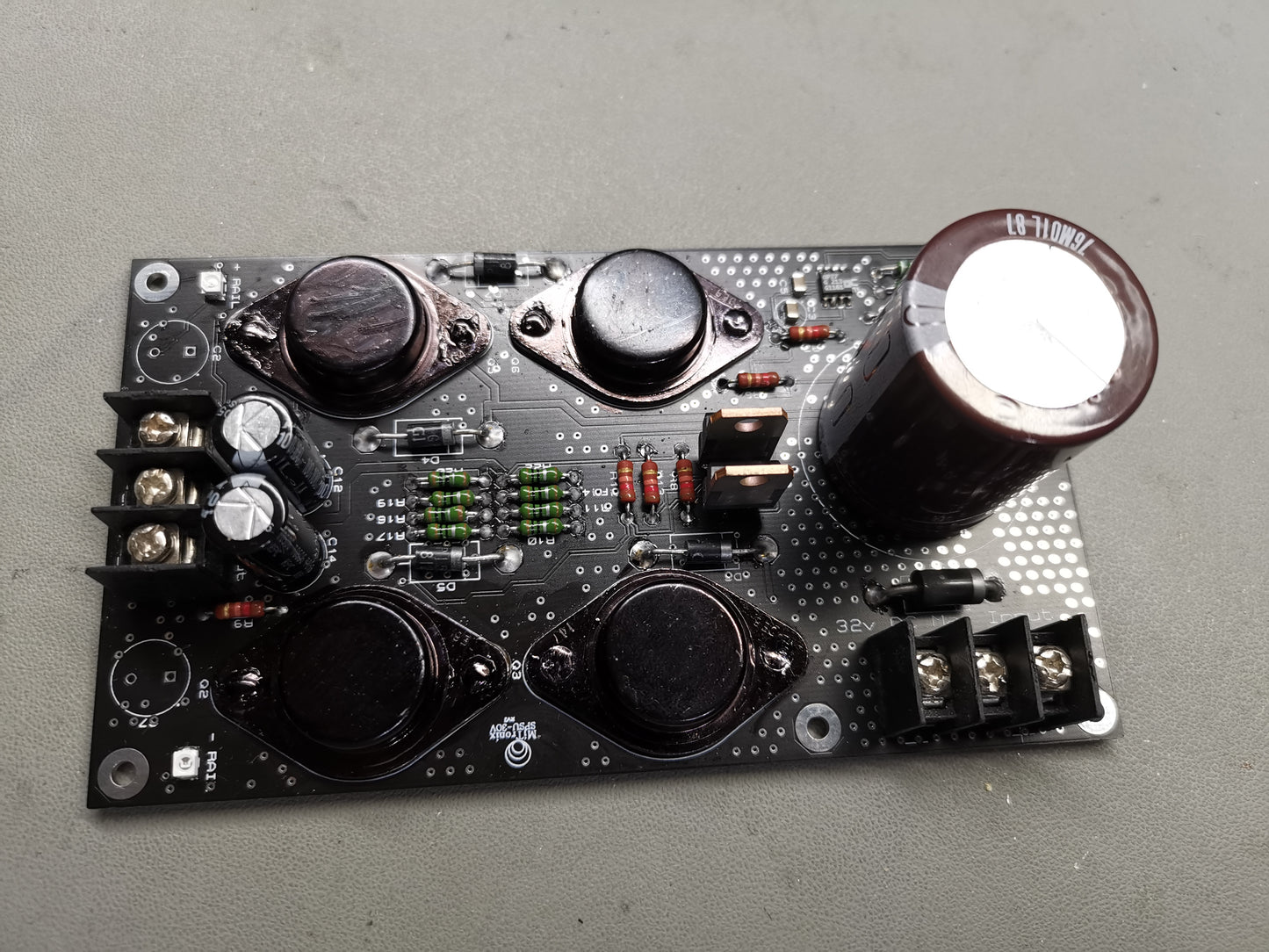 Op Amp Power Supply Single Rail To Dual Rail Converter Linear Type 250mA