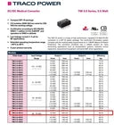 6pcs TRACOPOWER TIM 3.5-4812 3.5W DC DC Converter 12 V 292 mA 5kV Isolation