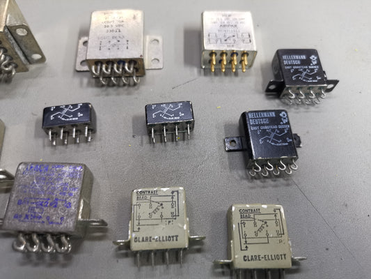 Military Relay Joblot Various Configuration and Specs