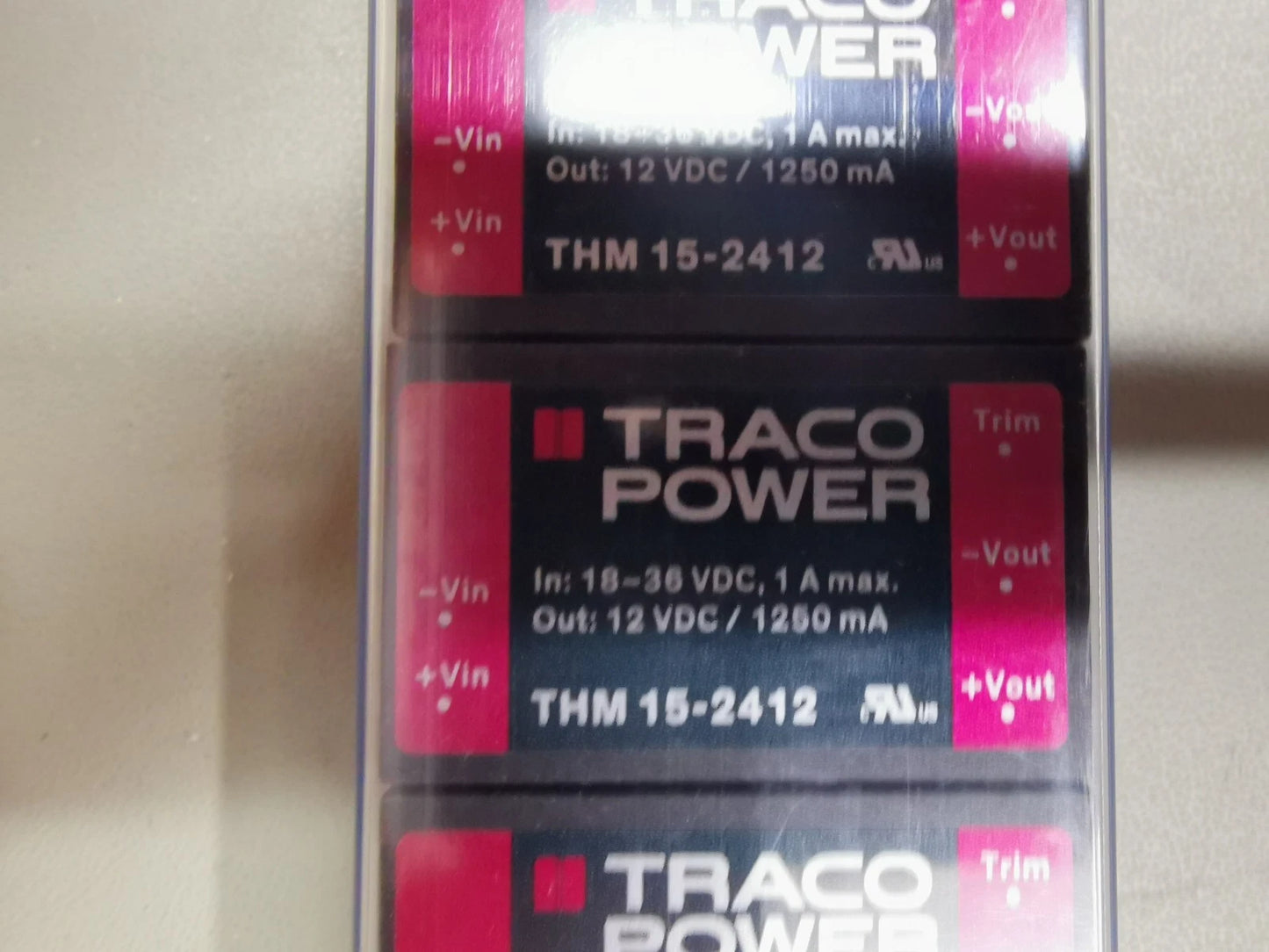 TracoPower DC DC Converter Many Different Part Numbers Select Part Number