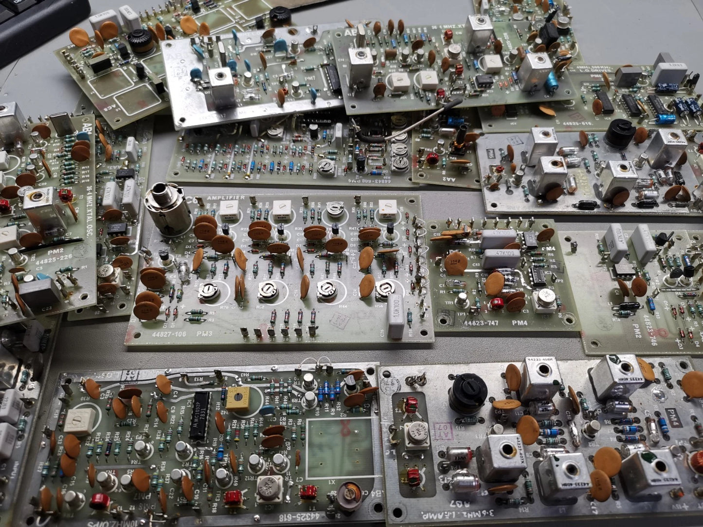 Various Marconi TF 2370 Spectrum Analyzer PCB