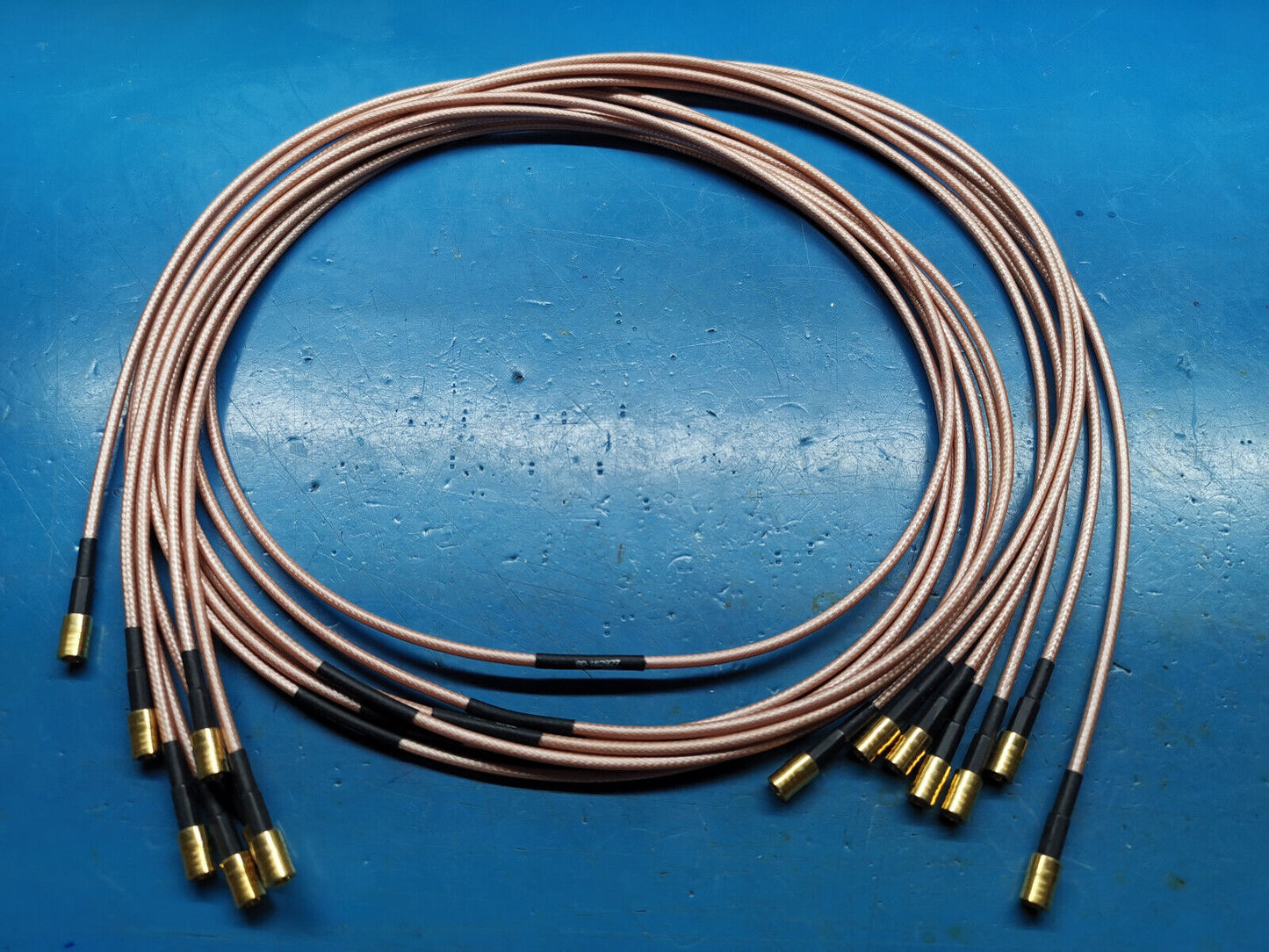 7pcs Rosenberger Female SMB to Female SMB Coaxial Cable 50Ω 1.2m