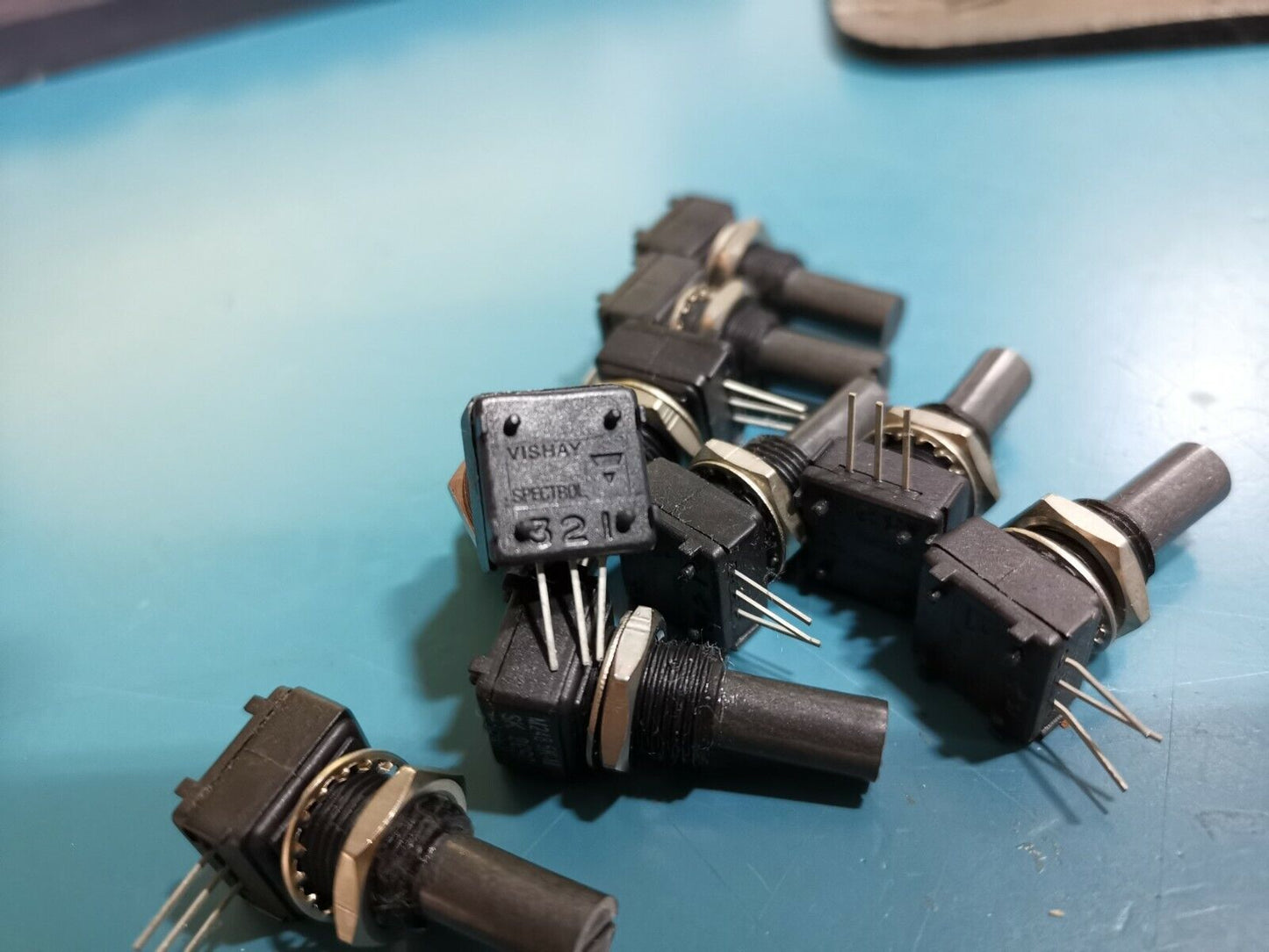 9pcs 5K Potentiometer Conductive Plastic Vishay 248