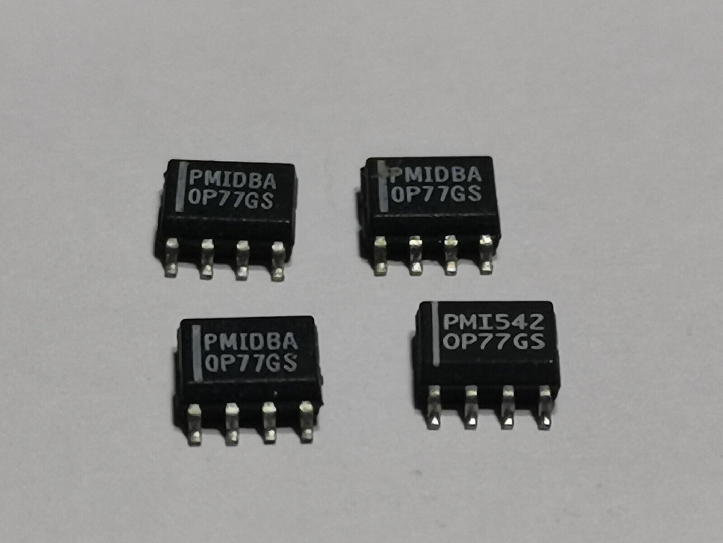 4pcs Genuine PMI OP77GS Ultra Low Offset Operational Amplifier
