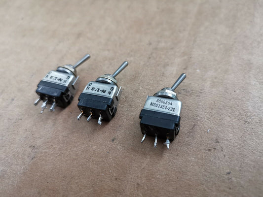 Eaton MS21354-231 Toggle Switch SPDT 1A 115VAC ON-ON Military Part