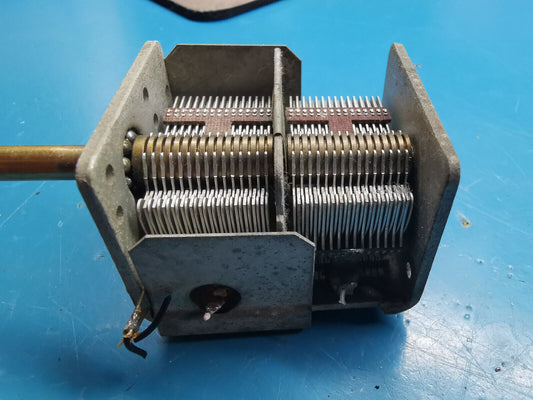 20pF To 570pF Dual Gange Variable Air Capacitor