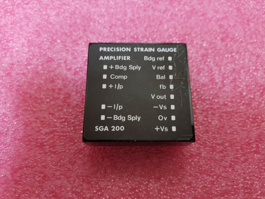 Precision Strain Gauge Amplifier Block SGA200