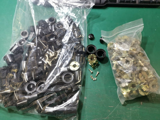 2pcs Clansman Equipment Knob Clansman Military Equipment White Lined Knob