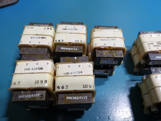 Genuine Prem Low Profile Mains Transformer Joblot 17v 150mA 15v 100mA 24v 100mA