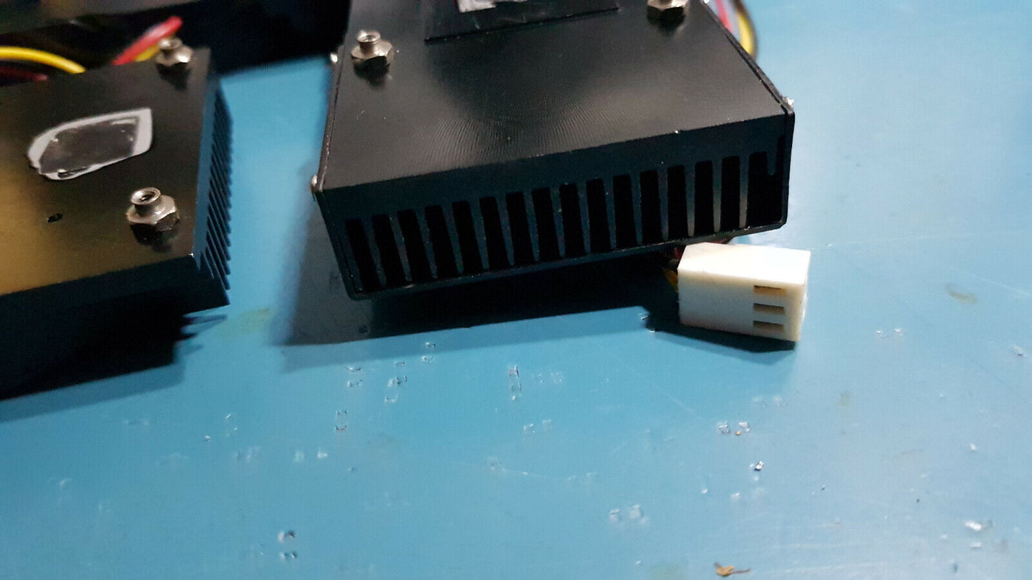 3pcs Slim HeatSink With Fan For Colling Chipset / CPU 5v 48mm x 121mm x 14mm