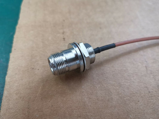 Bulkhead To SMB Plug Connector Rosenberger