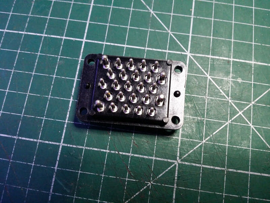 25 Pin Male Connector Aerco Brand Military Part