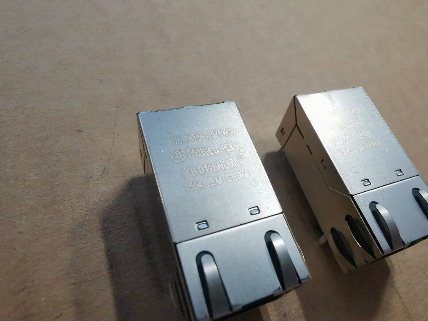 1 Port RJ45 Connector 10/100/1000 Base-T Magjack AutoMDIX JK0-0116NL