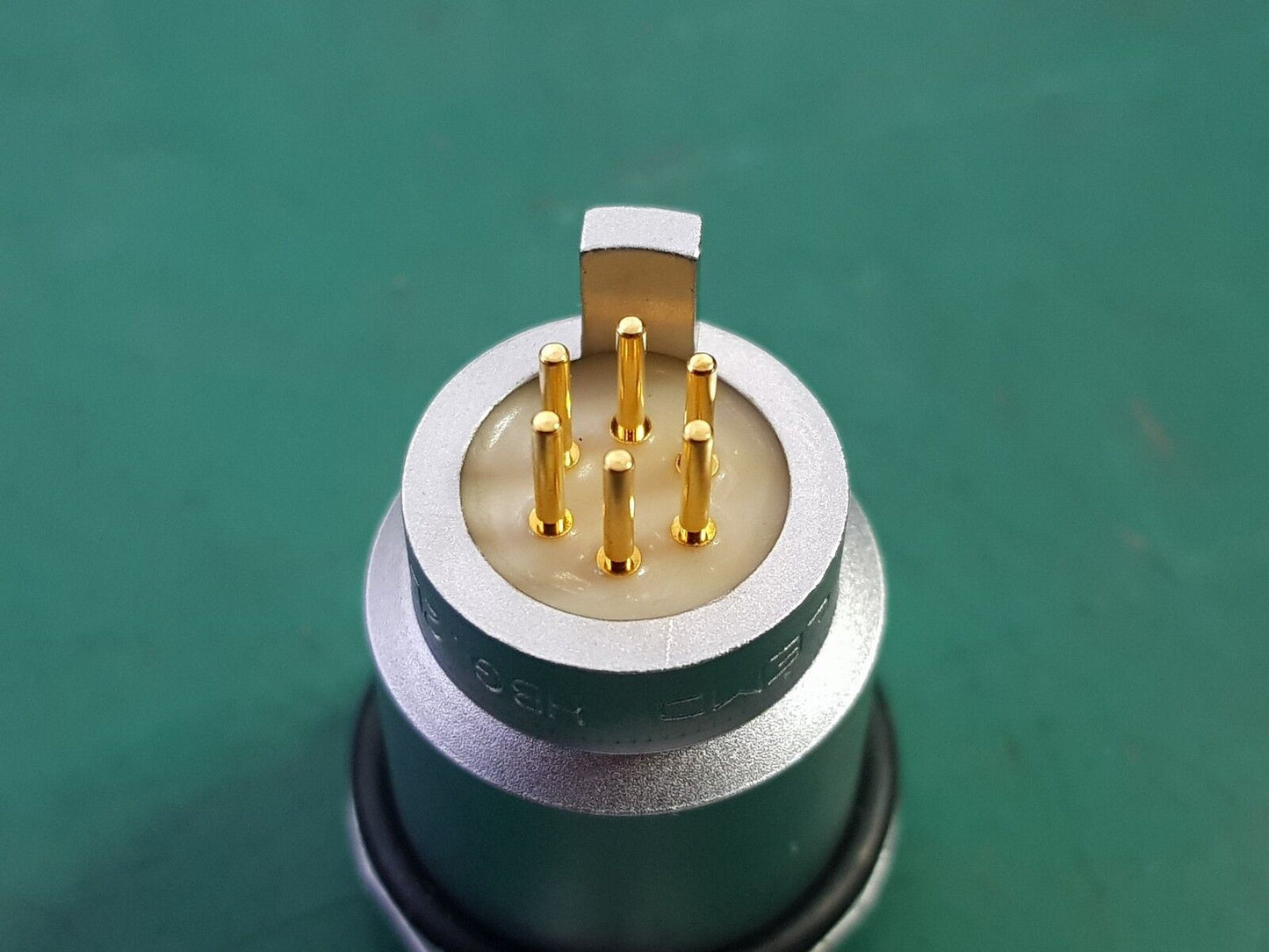 Lemo 3S 6 pin Panel Mount Socket Gold Plated Contacts