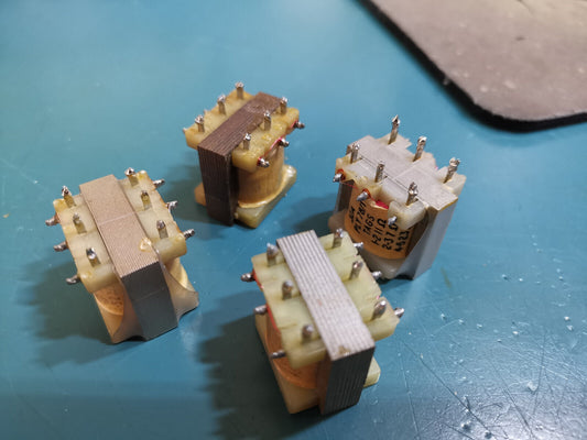 4 x PLY 71/1 Signal Isolation Transformer 11 Ohm 7 Ohm 23 Ohm