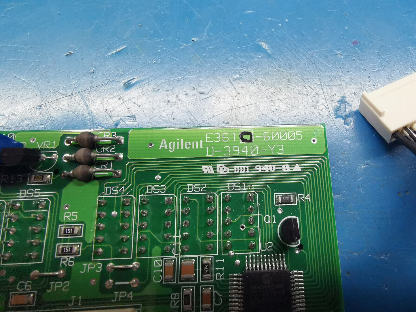 HP Agilent E3610A Power Supply Front Panel Display