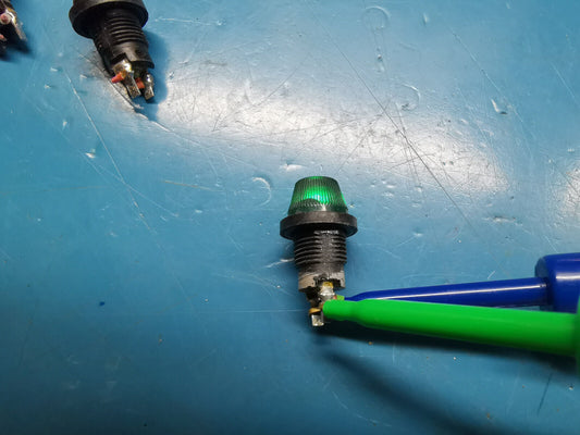 5pcs Panel Mount Indication Light Yellow Amber Orange Red Green EX MOD