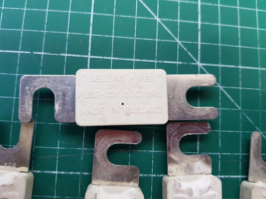 2pcs 80A Fuse Ceramic Belling Lee L1330A