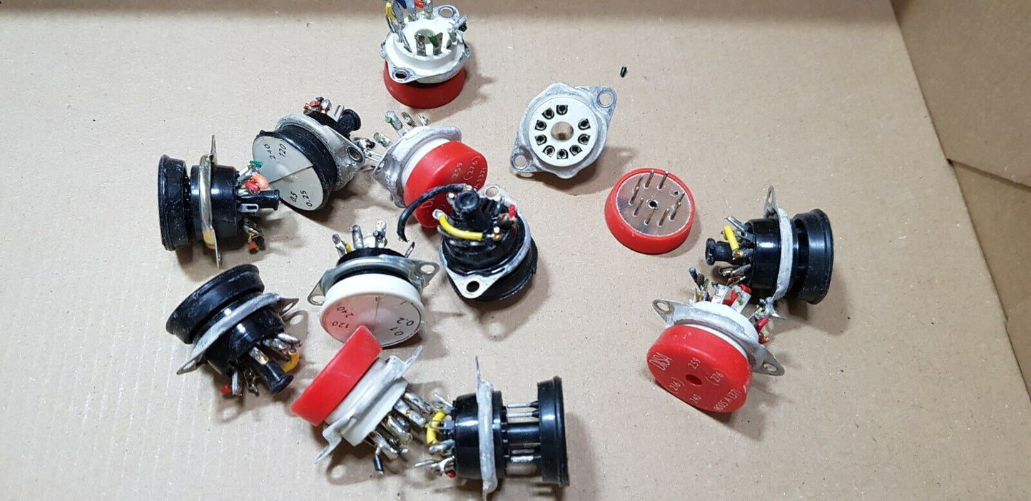 Vacuum Tube Socket Manual Voltage Selection Switch