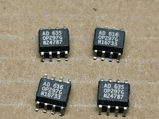 4pcs Genuine OP297G Dual Low Bias Current Precision Operational Amplifier