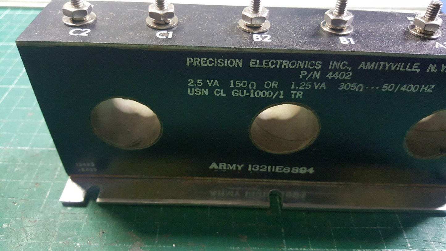 3 Phase Current Sense Transformer 3 Coils Mil Spec
