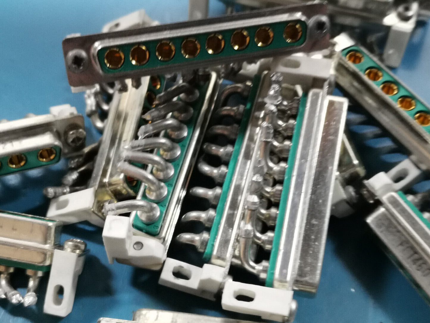 13PCS 8 Pin D Sub High Current Connector Female FCT Molex FM8W8S