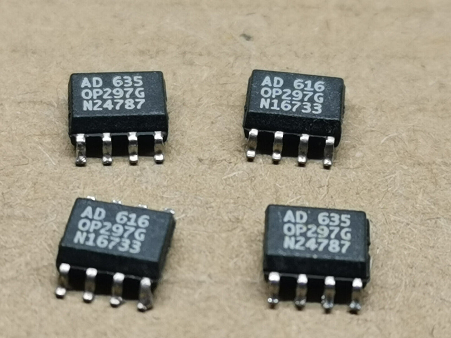 4pcs Genuine OP297G Dual Low Bias Current Precision Operational Amplifier