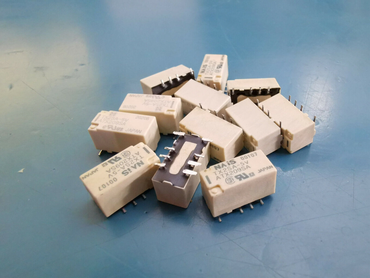 12pcs TX2SA-5V 5v Signal Relay DPDT 2A Contact SMD