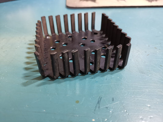 TO3 Transistor HeatSink 4 x TO3 Power Transistor Heatsink aavid thermalloy