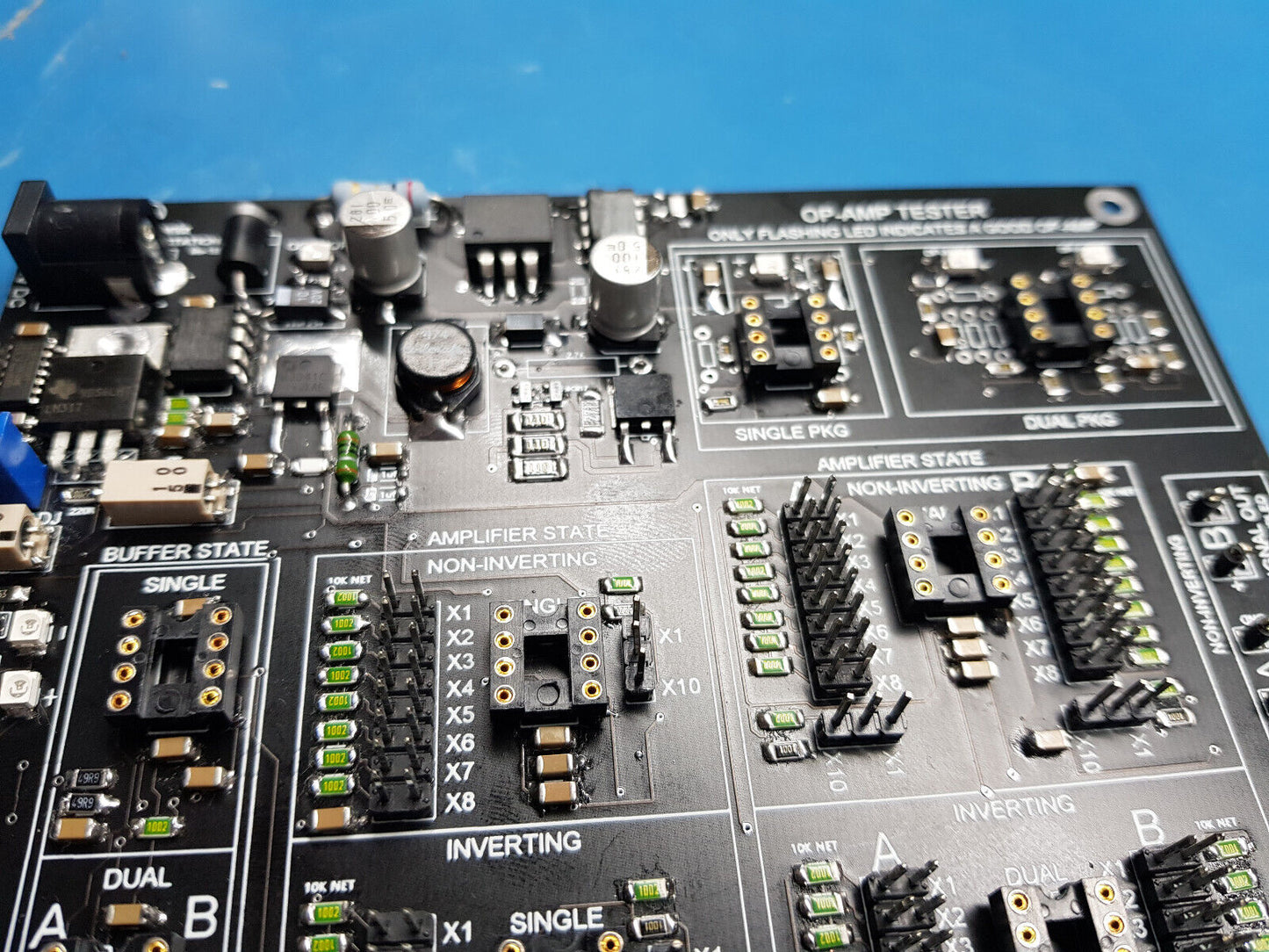 Op Amp Tester OT15S Buffer Testing Inverting And Non Inverting Amplifier Testing