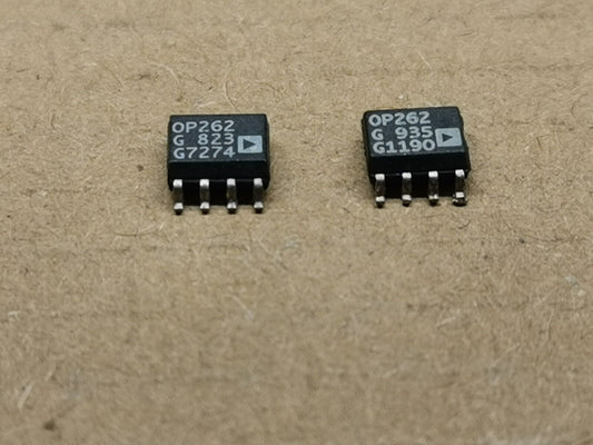 2pcs Genuine OP262G 15 MHz Rail to Rail Operational Amplifiers
