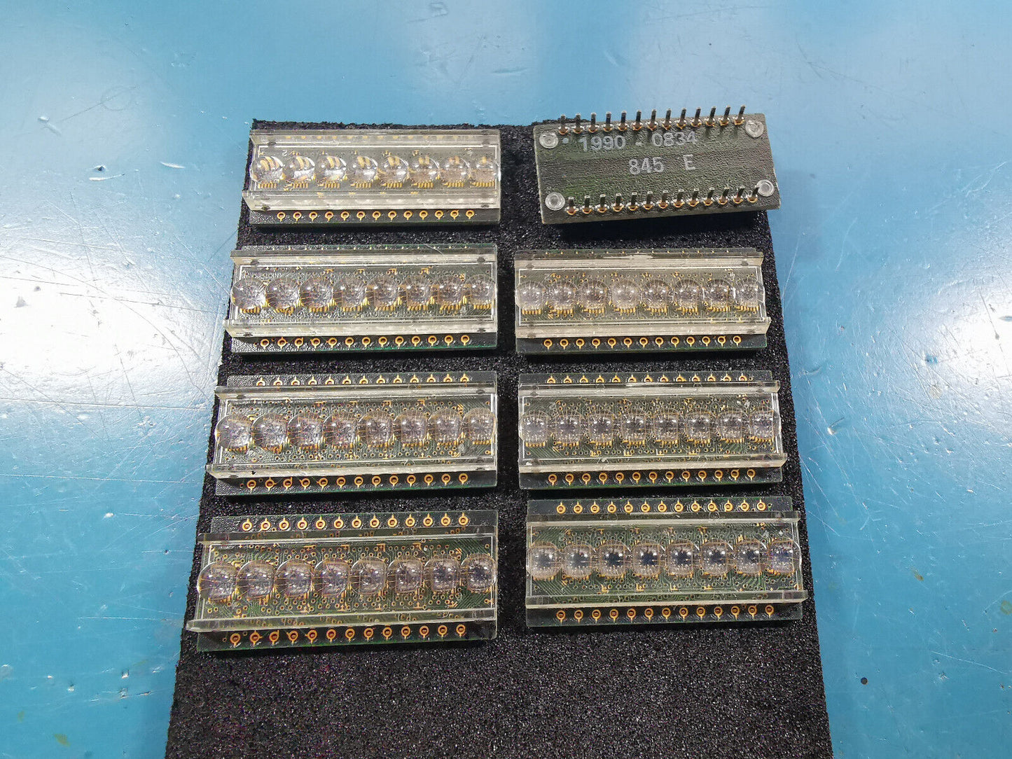 1pc Genuine HP Agilent 8 Digit 7 segment Bubble Display Red