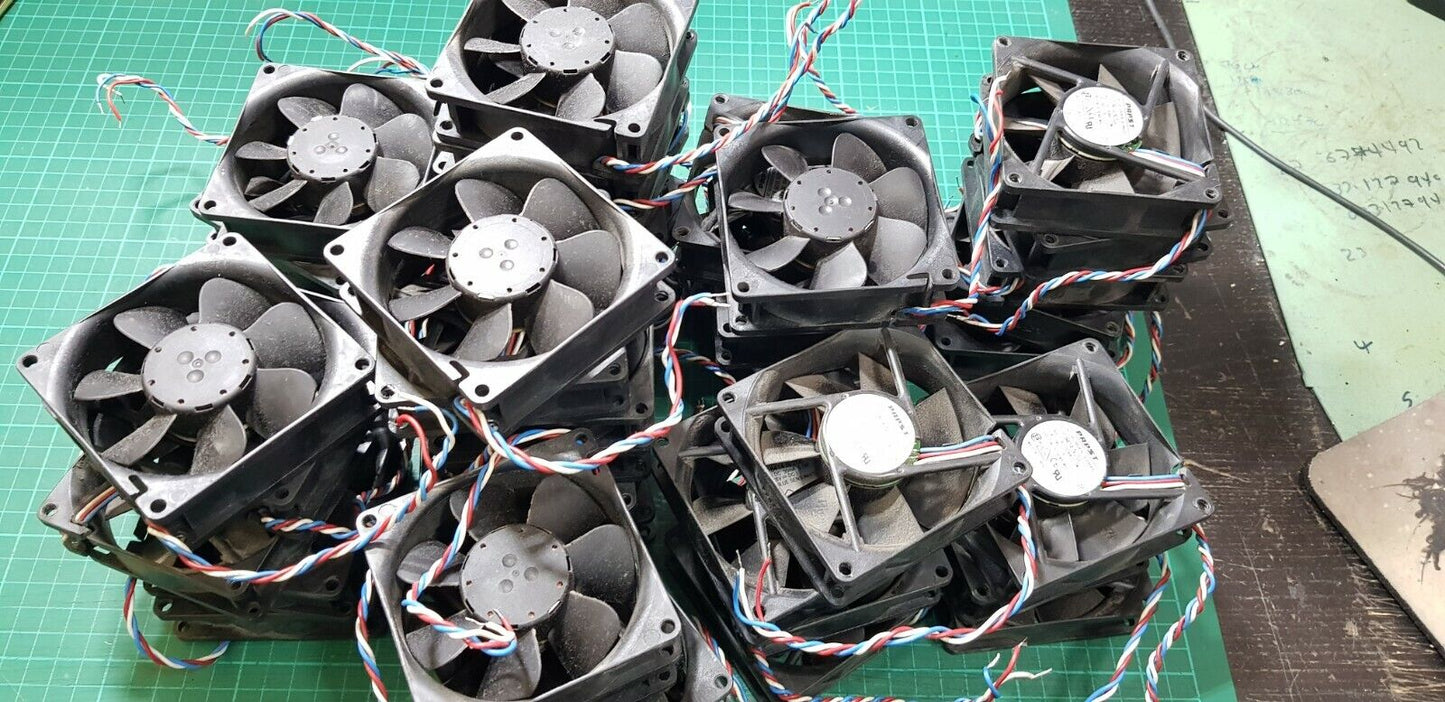 2pcs EBM Papst 24v DC Axial Fan 80 x 80 x 25 30mA 8414 N/2GL
