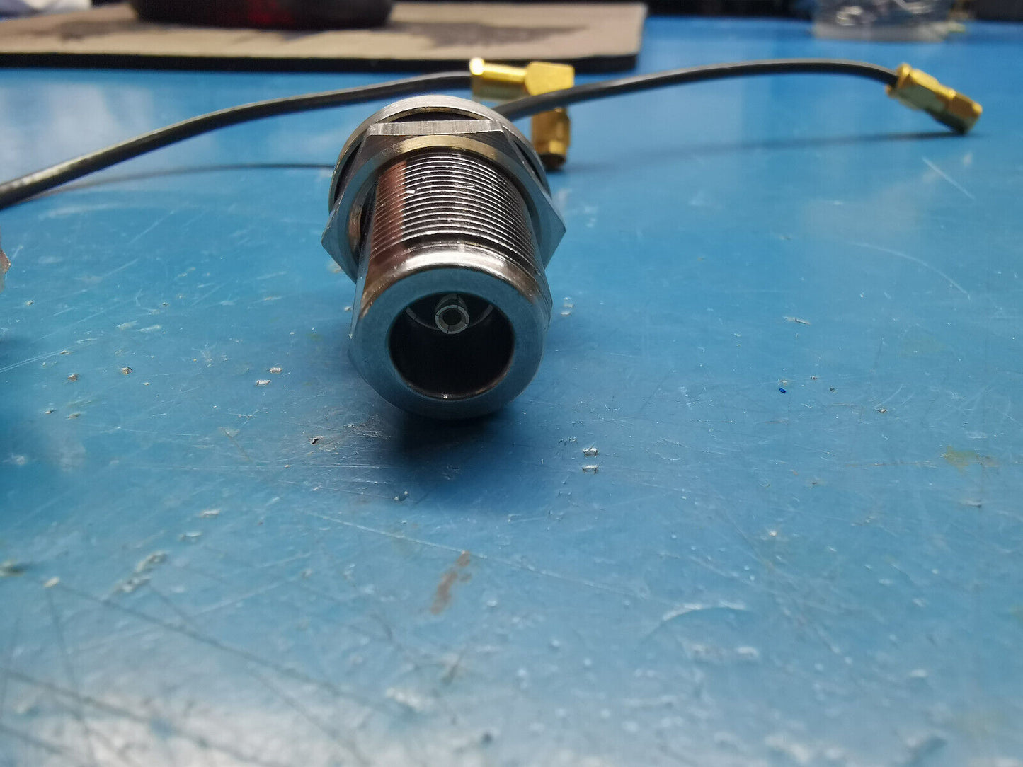 Antenna BulkHead Connector TNC Connector To SMC Military Part