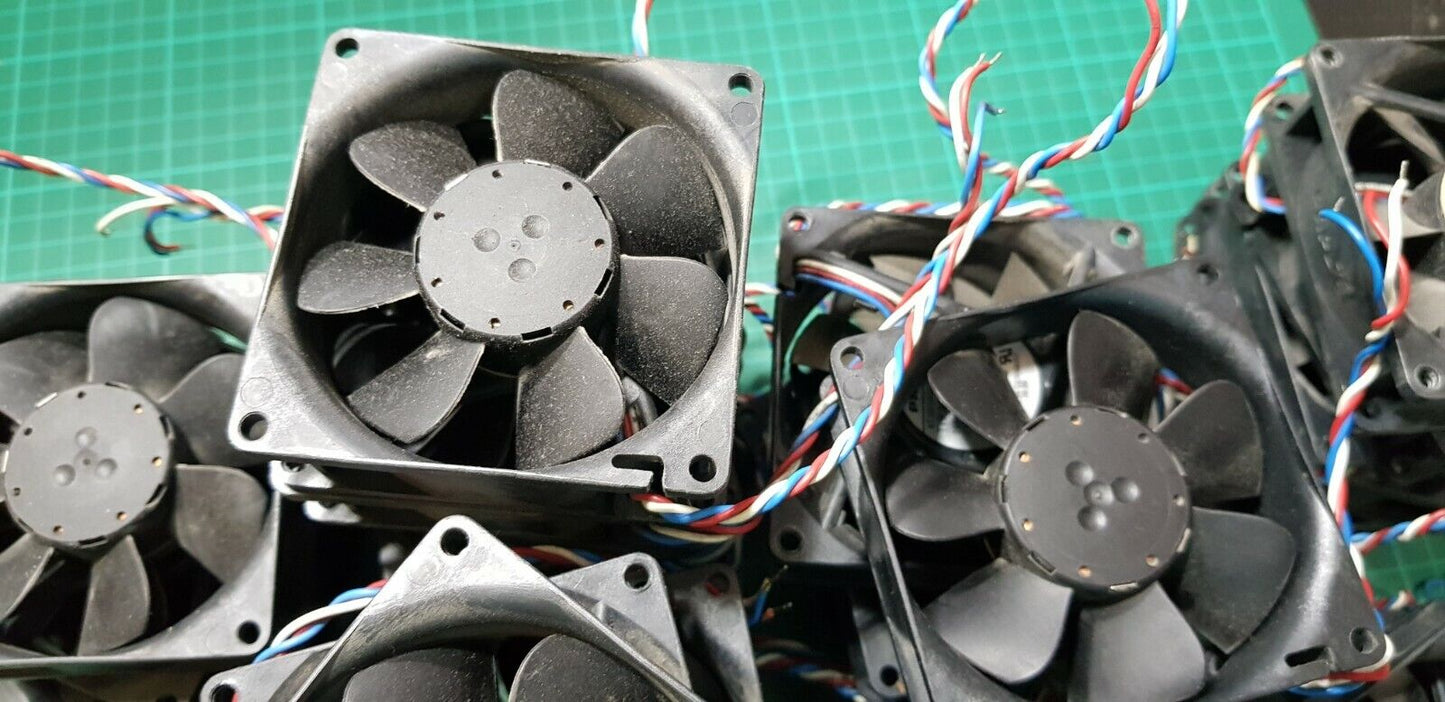 2pcs EBM Papst 24v DC Axial Fan 80 x 80 x 25 30mA 8414 N/2GL