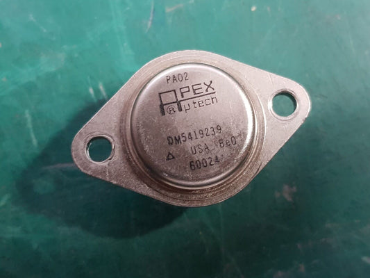 PA02 350kHz 5A, 20V/µs Power Amplifier with Fast Settling Time