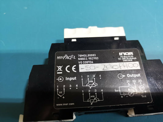 MINIPAQ-L Programmable Non isolated 2 Wire Transmitter 70MQL00003