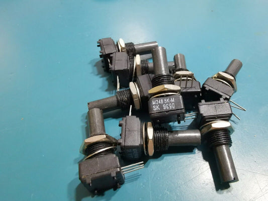 9pcs 5K Potentiometer Conductive Plastic Vishay 248