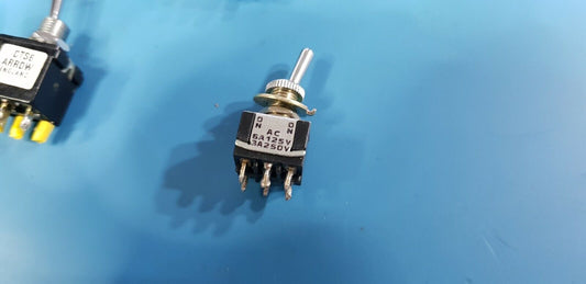 6 pcs Toggle Switch Military Parts DPDT ON - ON Type 3A 250v AC