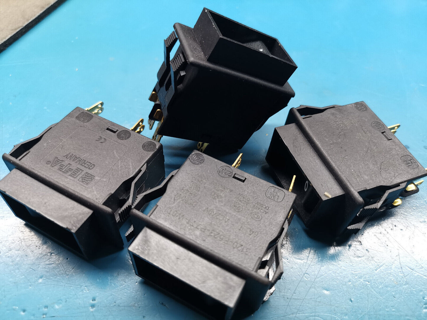 4pcs Genuine ETA 3120-F523-P7T1-W01J Rocker Switch