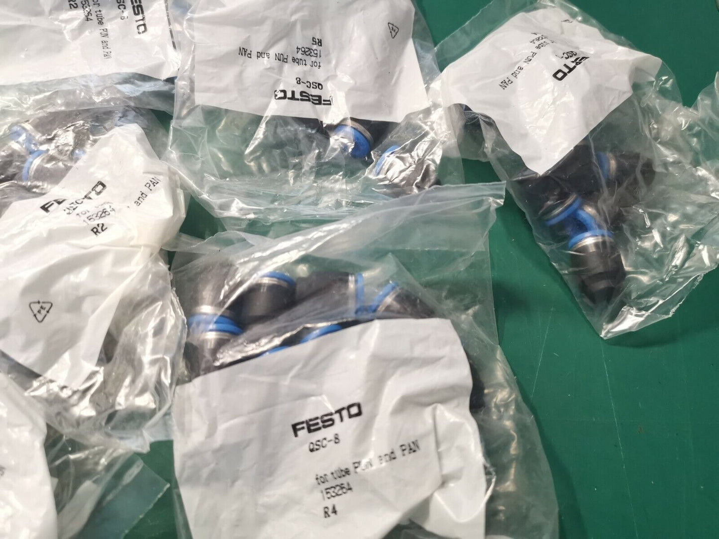 5pcs QSC 8 FESTO Push In Tubing Cap For Pneumatic Fitting