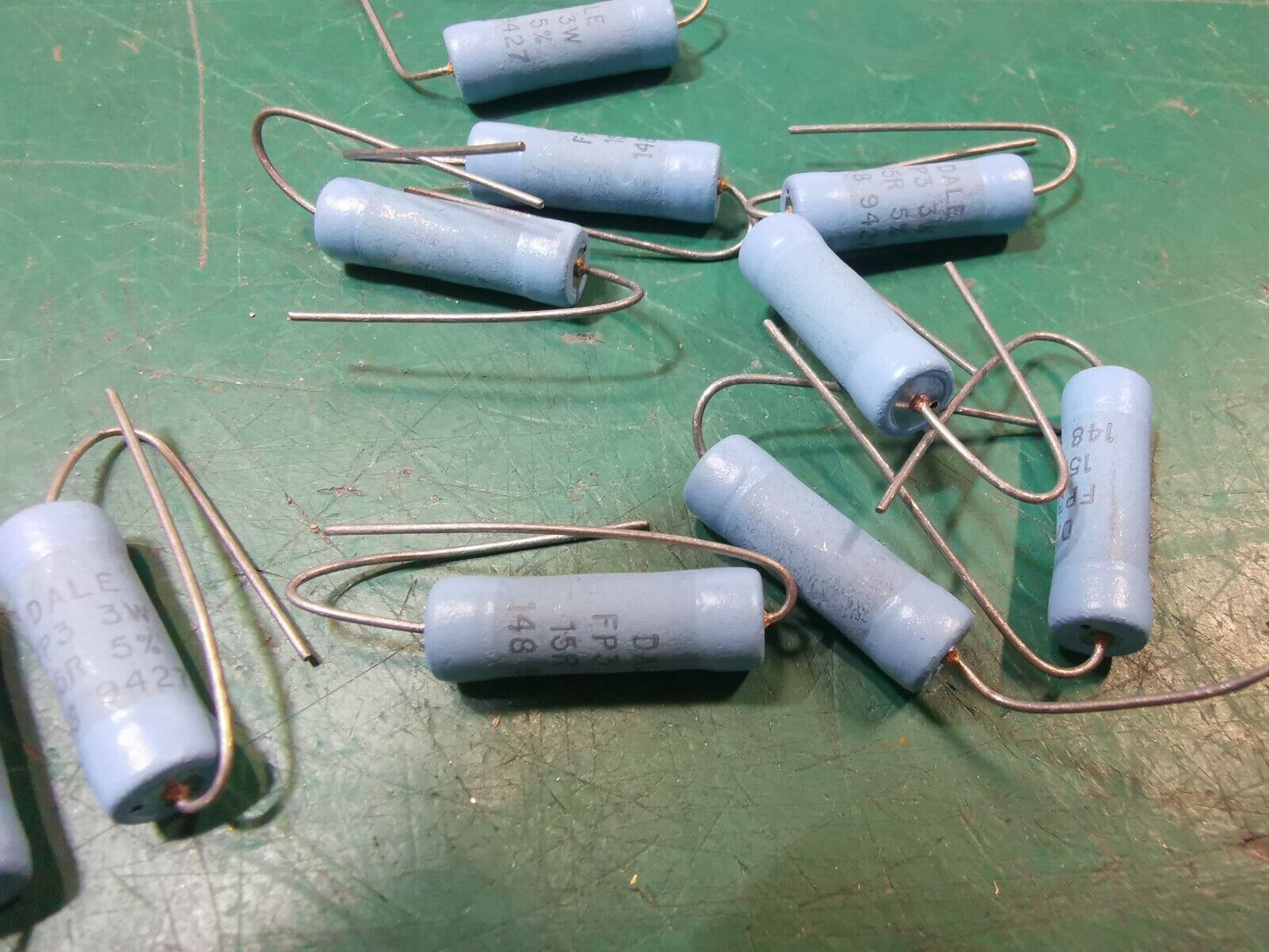 10pcs 15R Metal Film Resistor 3W For Audio 15R Resistor Dale