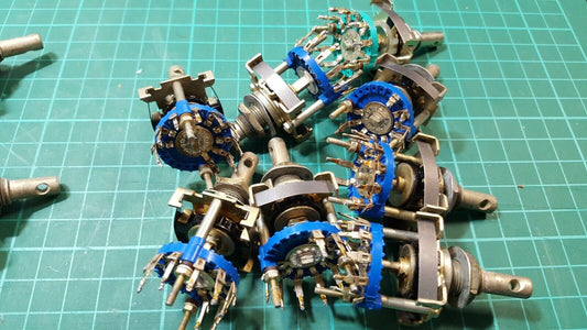 Joblot Rotary Switch 1 Pole 3 Position 1 Pole 4 Position 1 Pole 8 Position