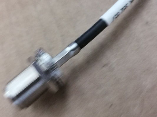 Bulkhead To MCX Male Plug RF Connector Cable 11cm Suhner