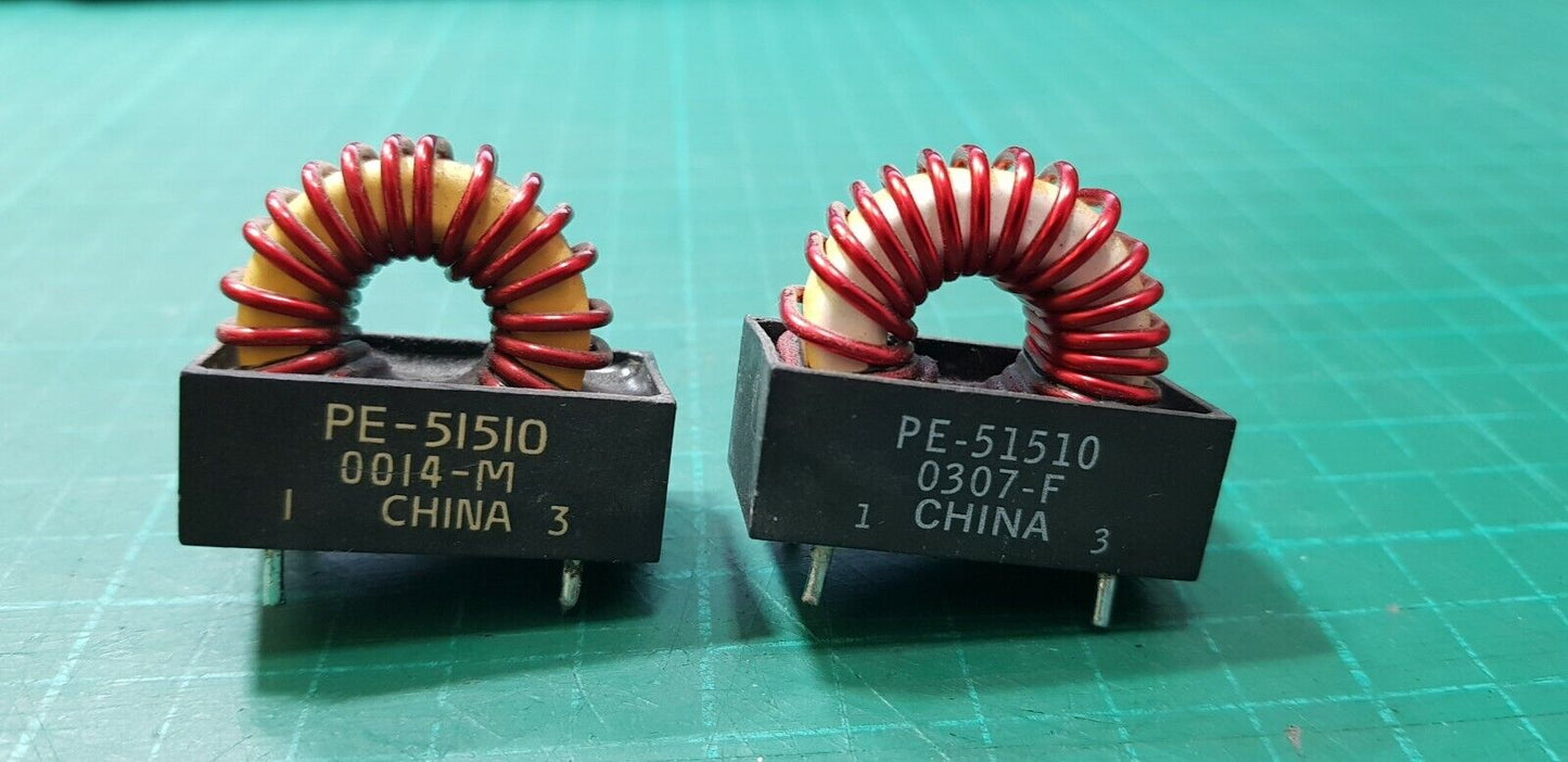 2pcs 23uH 11A Pulse High Current Toroidal Inductor Semi Encapsulated PE-51510